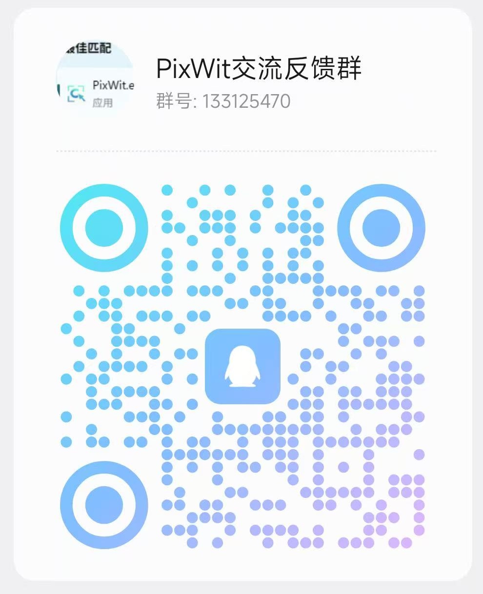 PixWit QQ 交流群二维码 - 群号 133125470